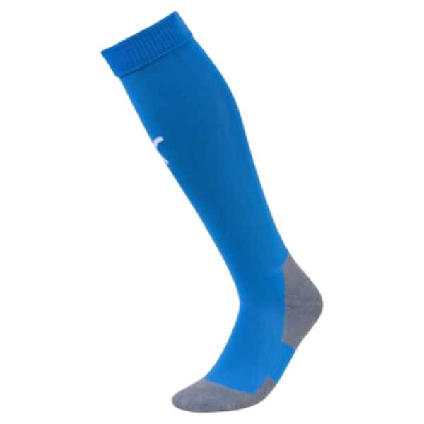 Team LIGA Socks CORE Electric Blue Lemonade-Puma White